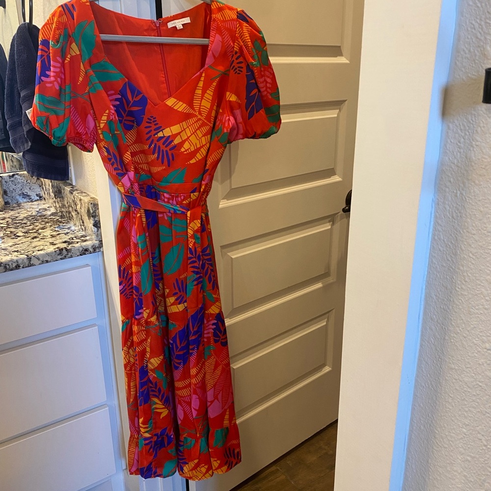 New skies are blue dress.